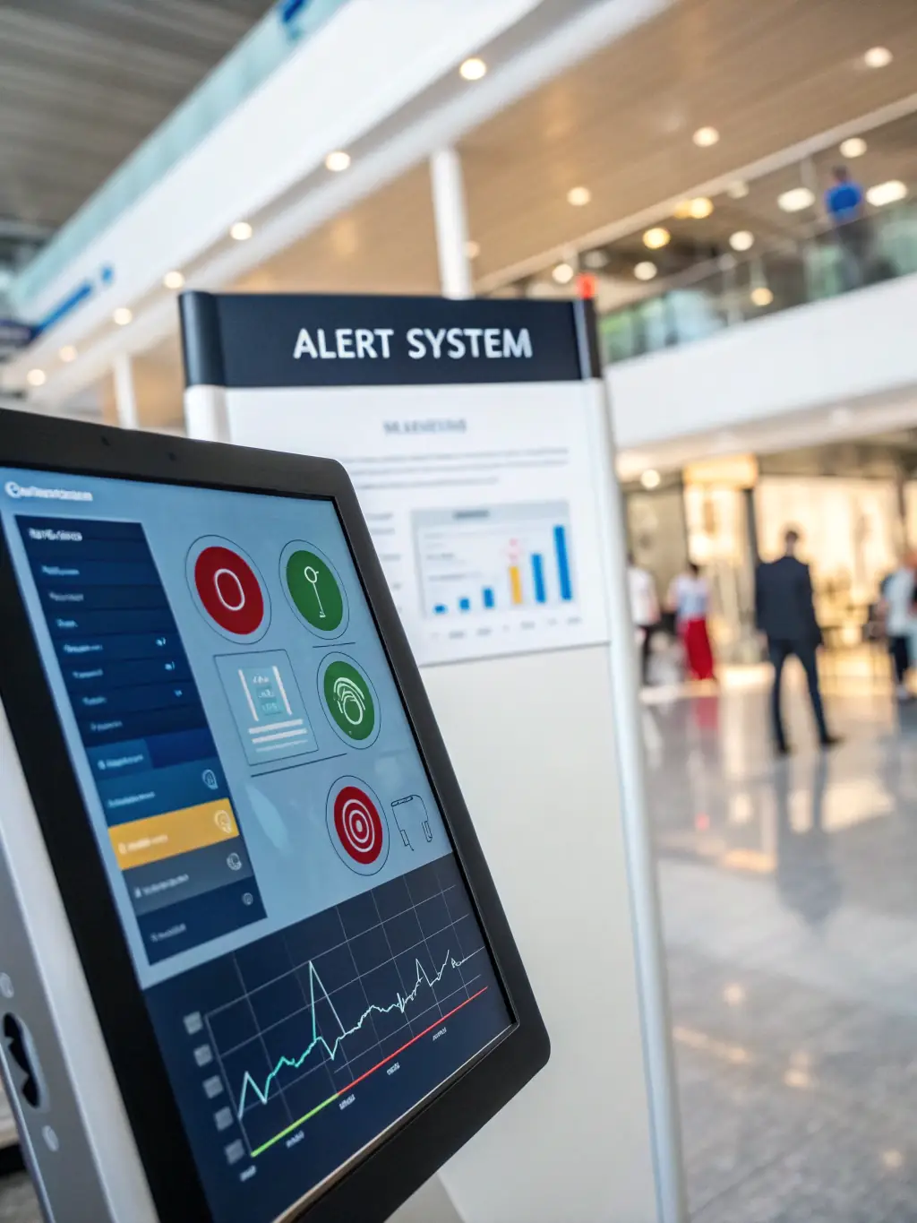 An alert system interface showing notifications for anomalies and significant changes in data patterns, ensuring timely awareness of critical events.