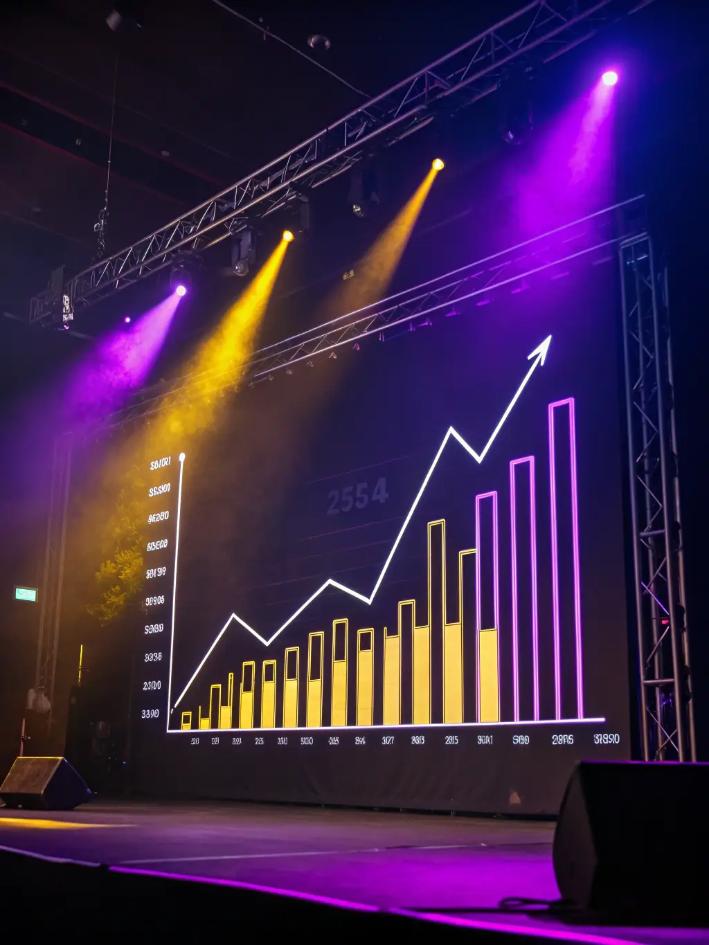 A visually appealing graph showcasing the correlation between data analysis and business growth, emphasizing the importance of data-driven strategies.